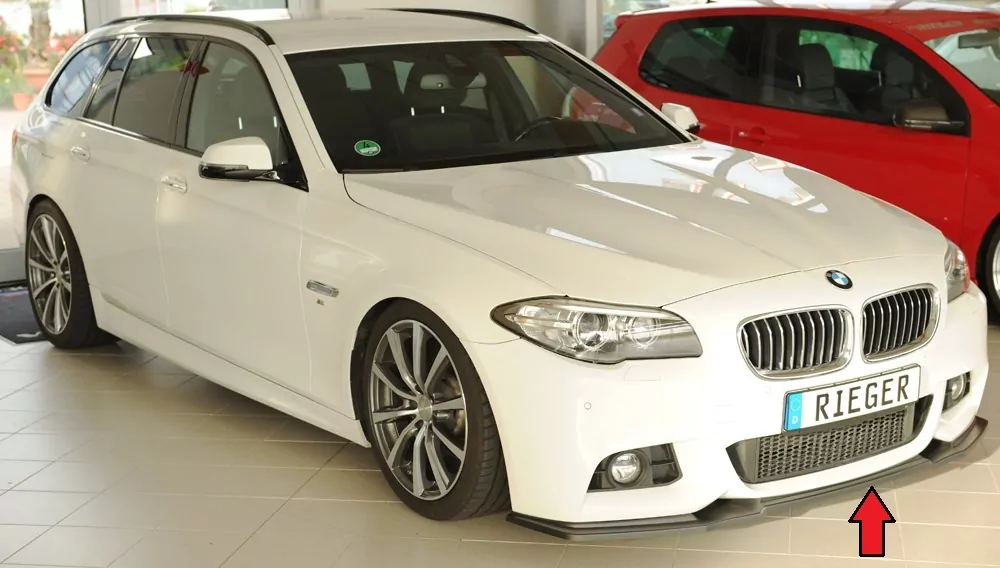 Rieger Spoilerschwert matt schwarz für BMW 5er F10  (5L) Lim. 07.13- (ab Facelift) LCI