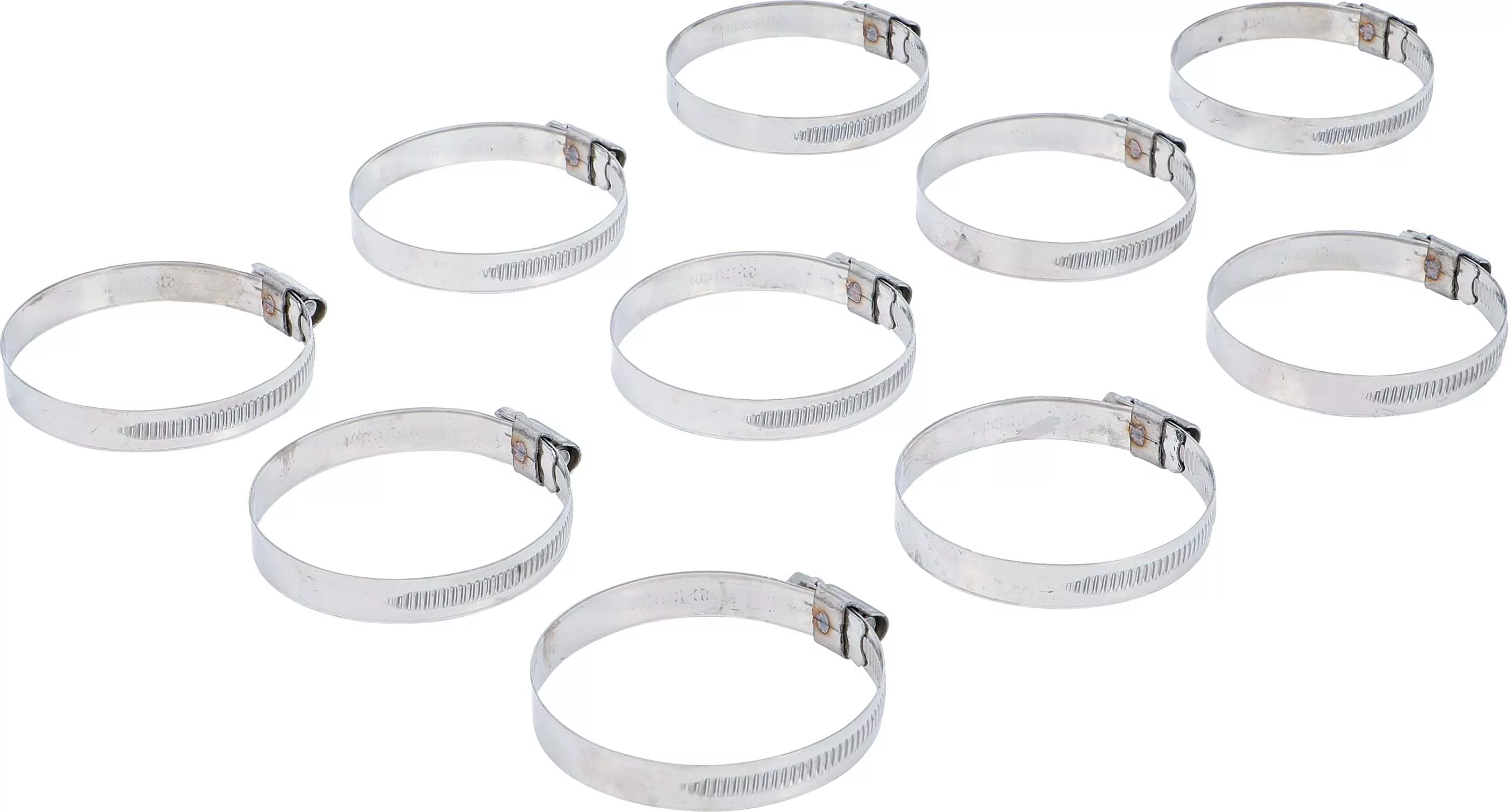 Schlauchklemmen | rostfrei | 50 x 70 mm | 10-tlg.