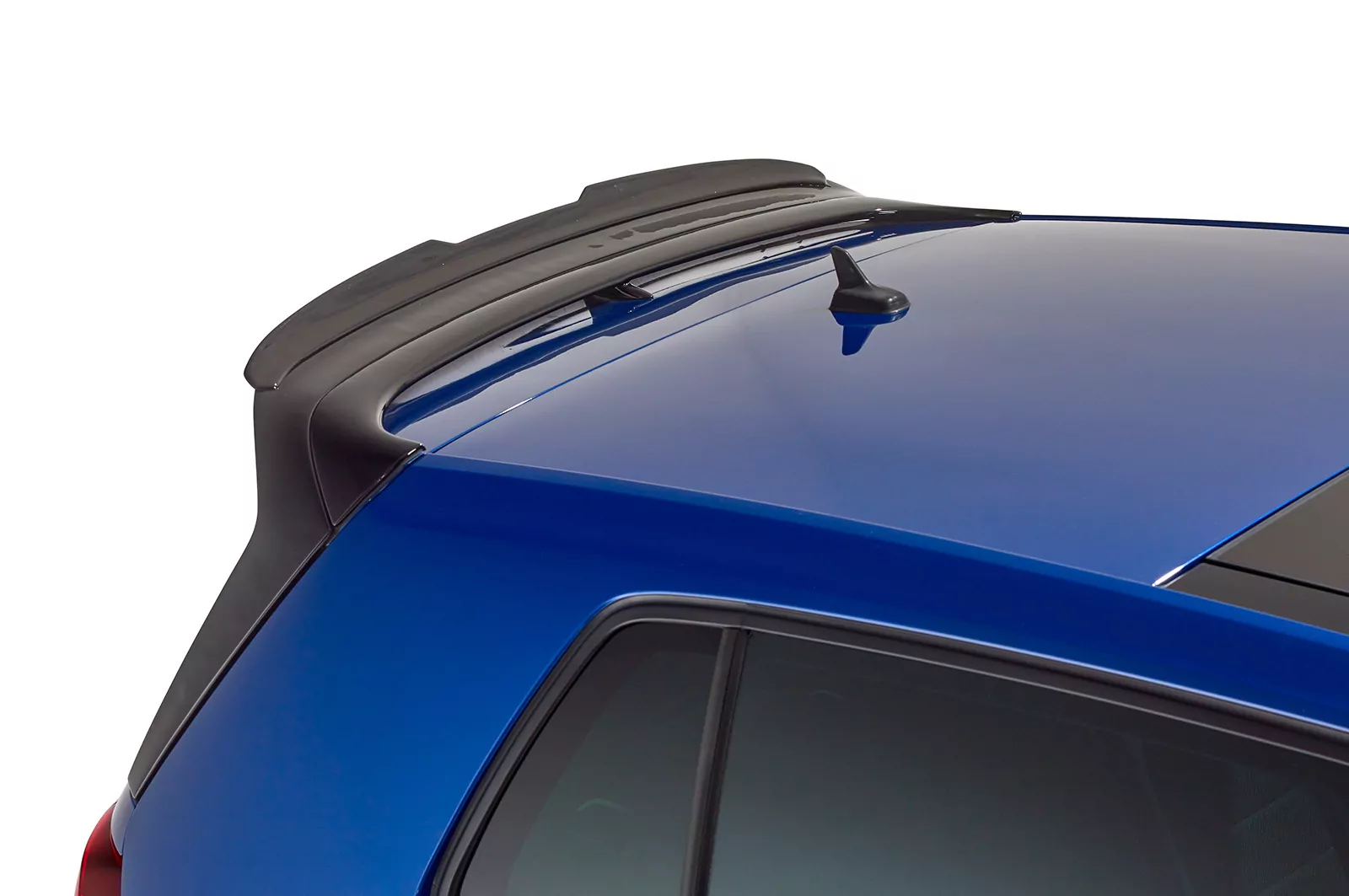 Heckflügel mit ABE für VW Golf 7 GTI Clubsport HF714 Strukturiert (schwarz matt)