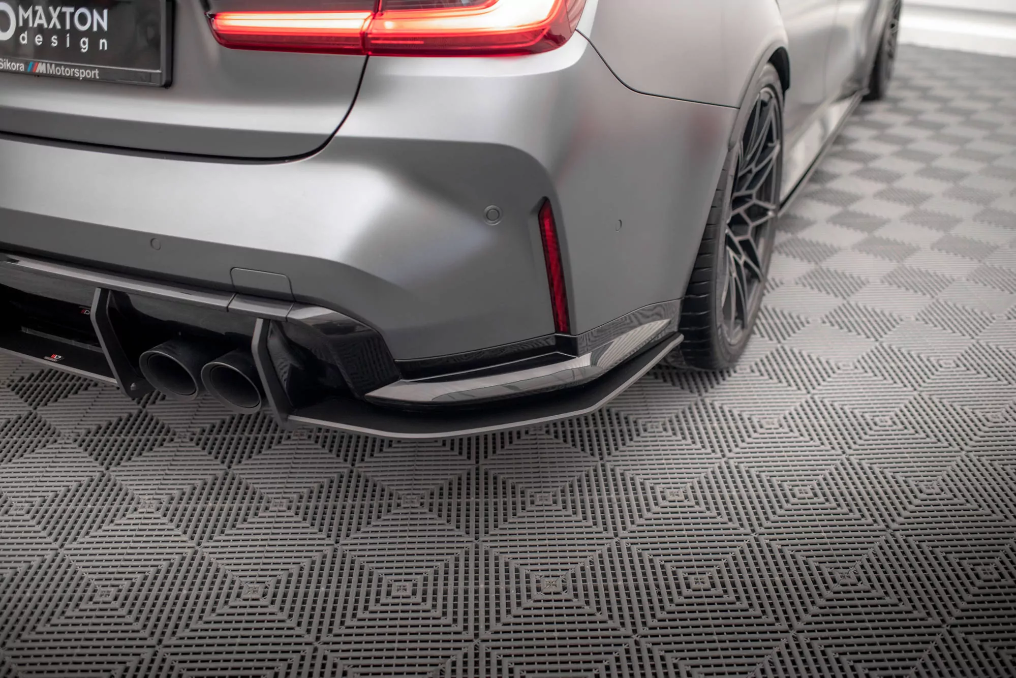 Street Pro Heck Ansatz Flaps Diffusor Für BMW M3 G80
