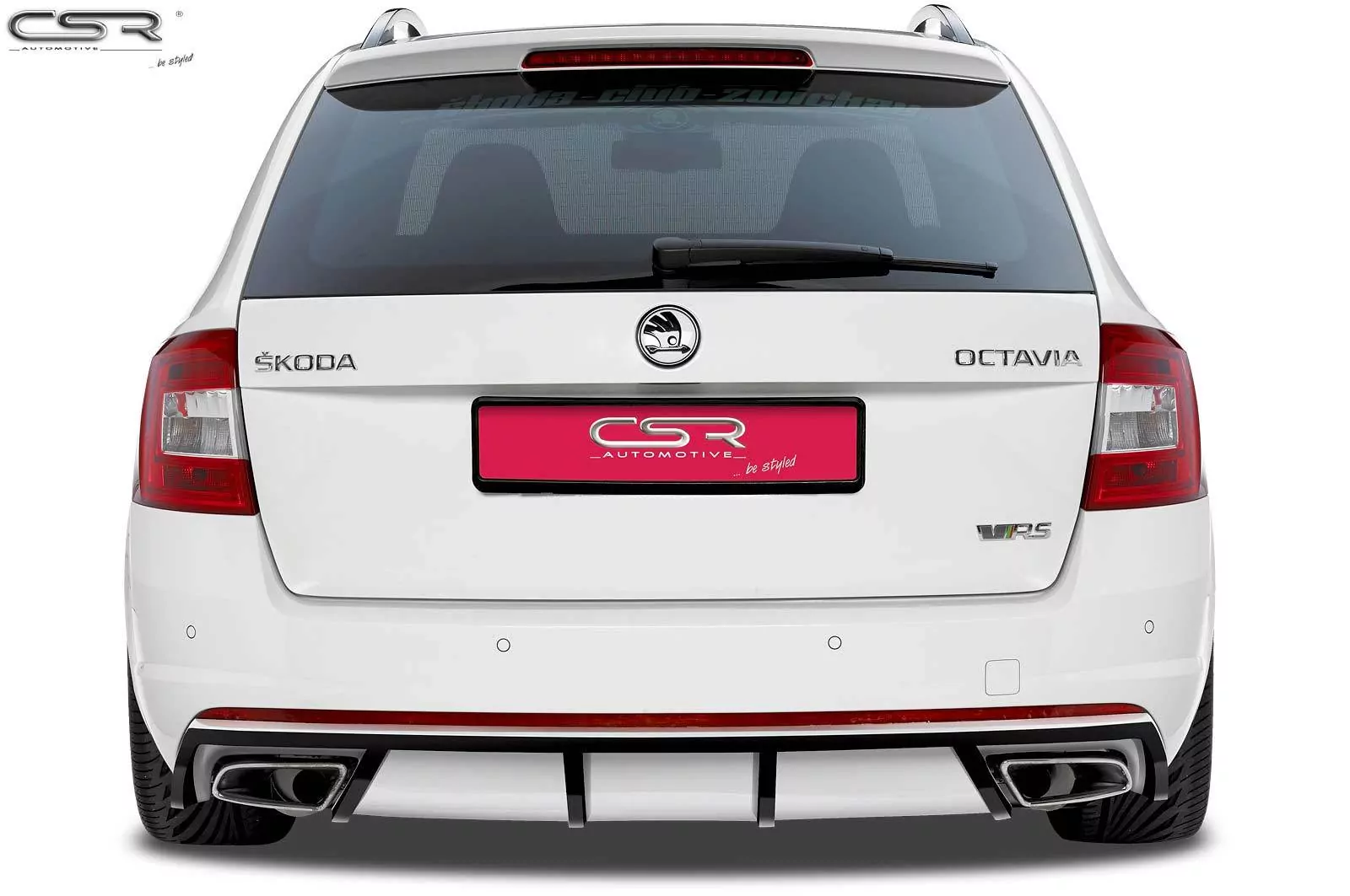 Heckansatz für Skoda Octavia 3 Typ 5E HA130