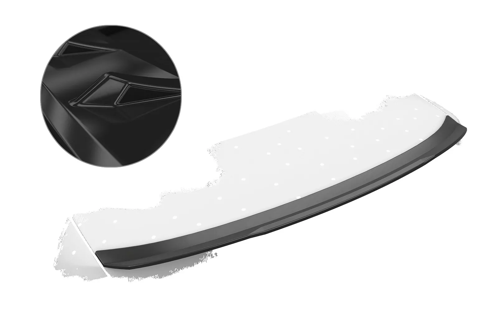 Heckflügel mit ABE für BMW 1er E82 / E88 Glossy (schwarz hochglanz)