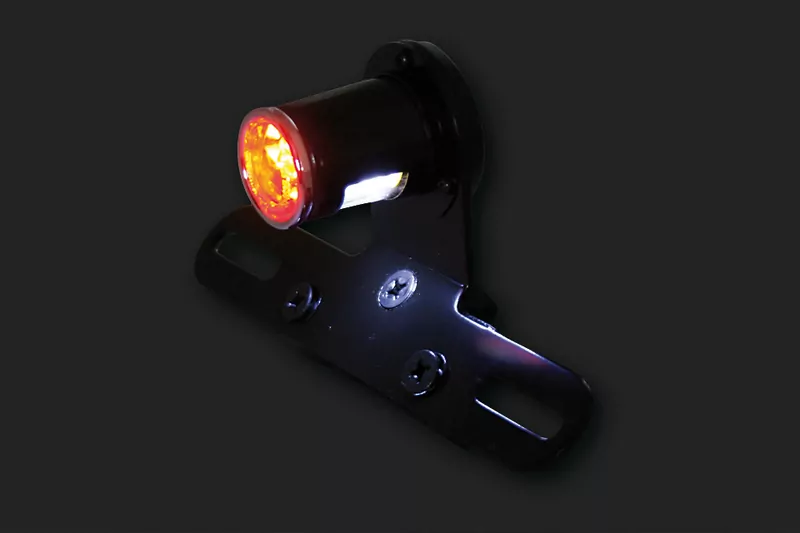 SHIN YO OLD SCHOOL TYPE 5 LED taillight with fixed license plate holder