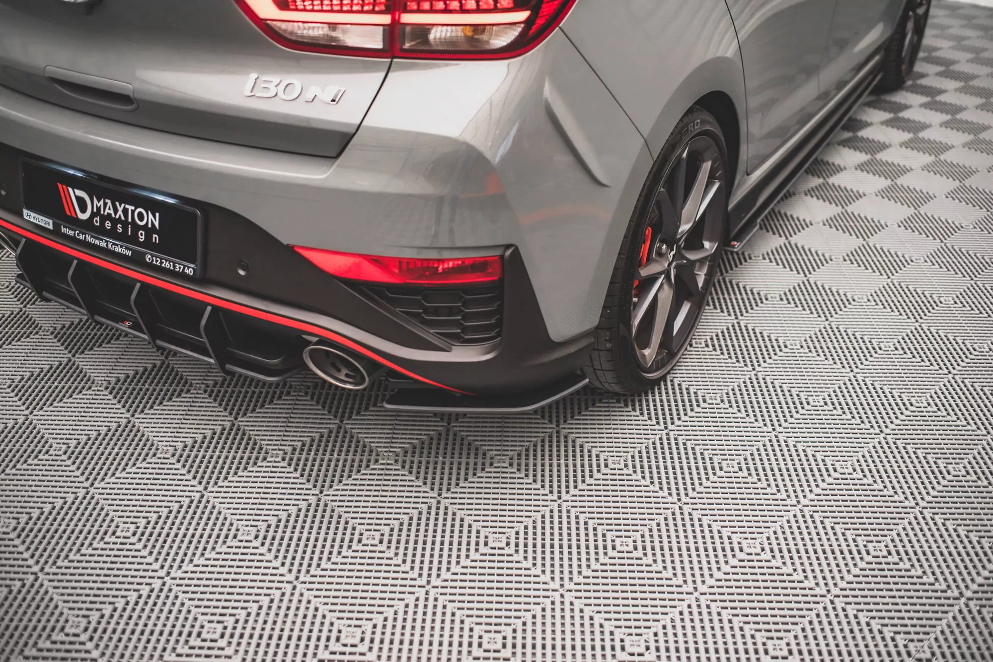 Street Pro Heck Ansatz Flaps Diffusor Für Hyundai I30 N Hatchback Mk3 Facelift