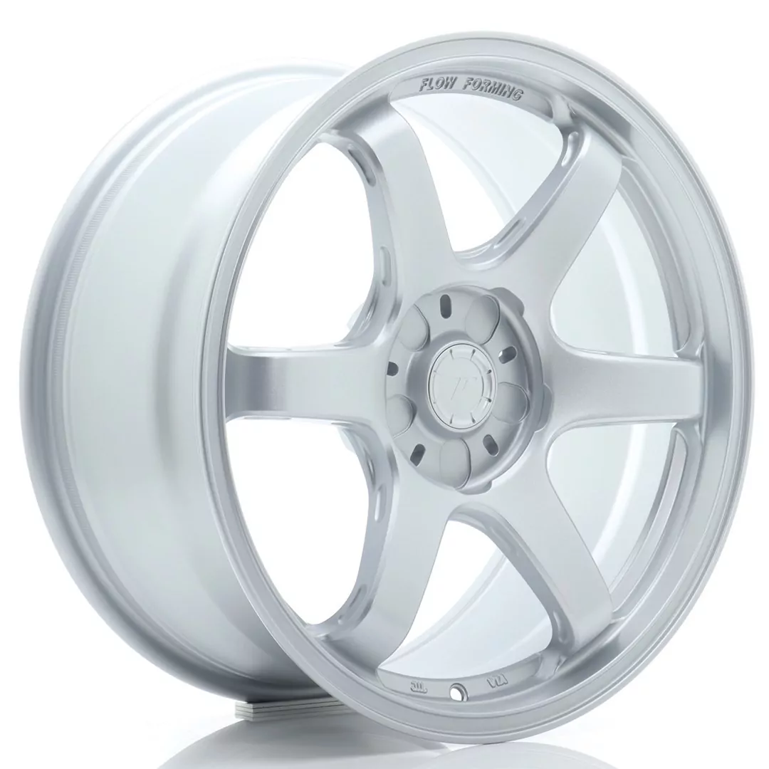 JR Wheels SL03 18x8 ET20-35 5H Blank Silver