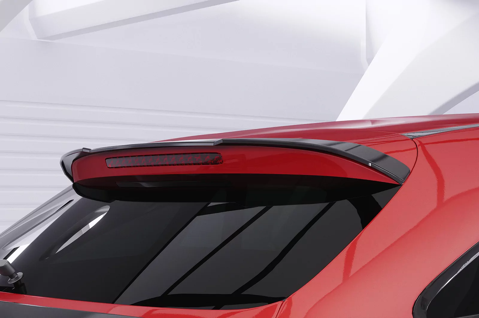 Heckflügel mit ABE für Mercedes-Benz CLA X117 Shooting Brake HF739 Schwarz Strukturiert