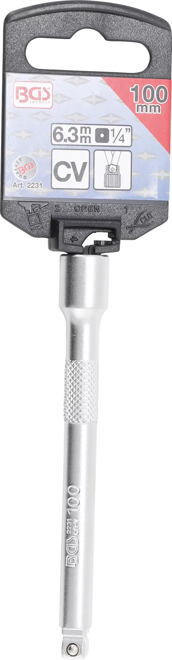 Kipp-Verlängerung | 6,3 mm (1/4") | 100 mm