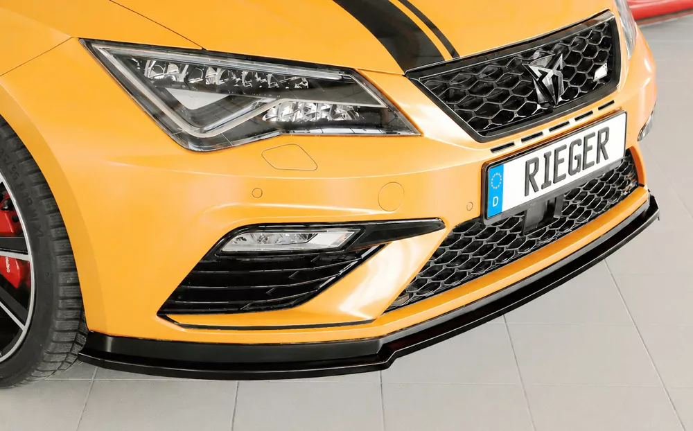 Rieger Spoilerschwert (V2) tiefe Version für Seat Leon Cupra (5F) 3-tür. (SC) 01.17- (ab Facelift)