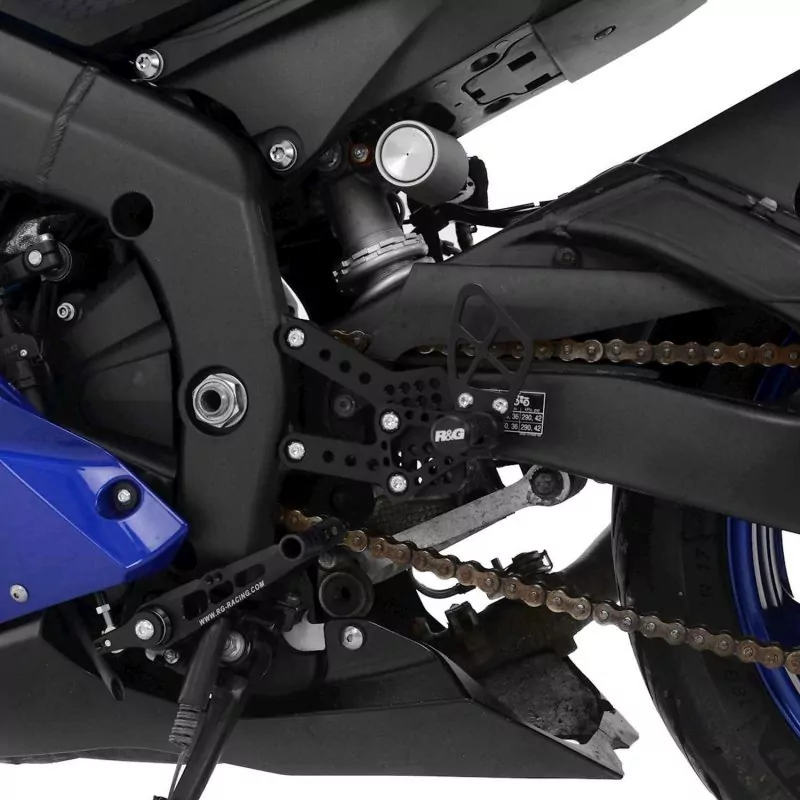 NEW R&G Racing Fußrastenanlage Yamaha YZF R6 2017-