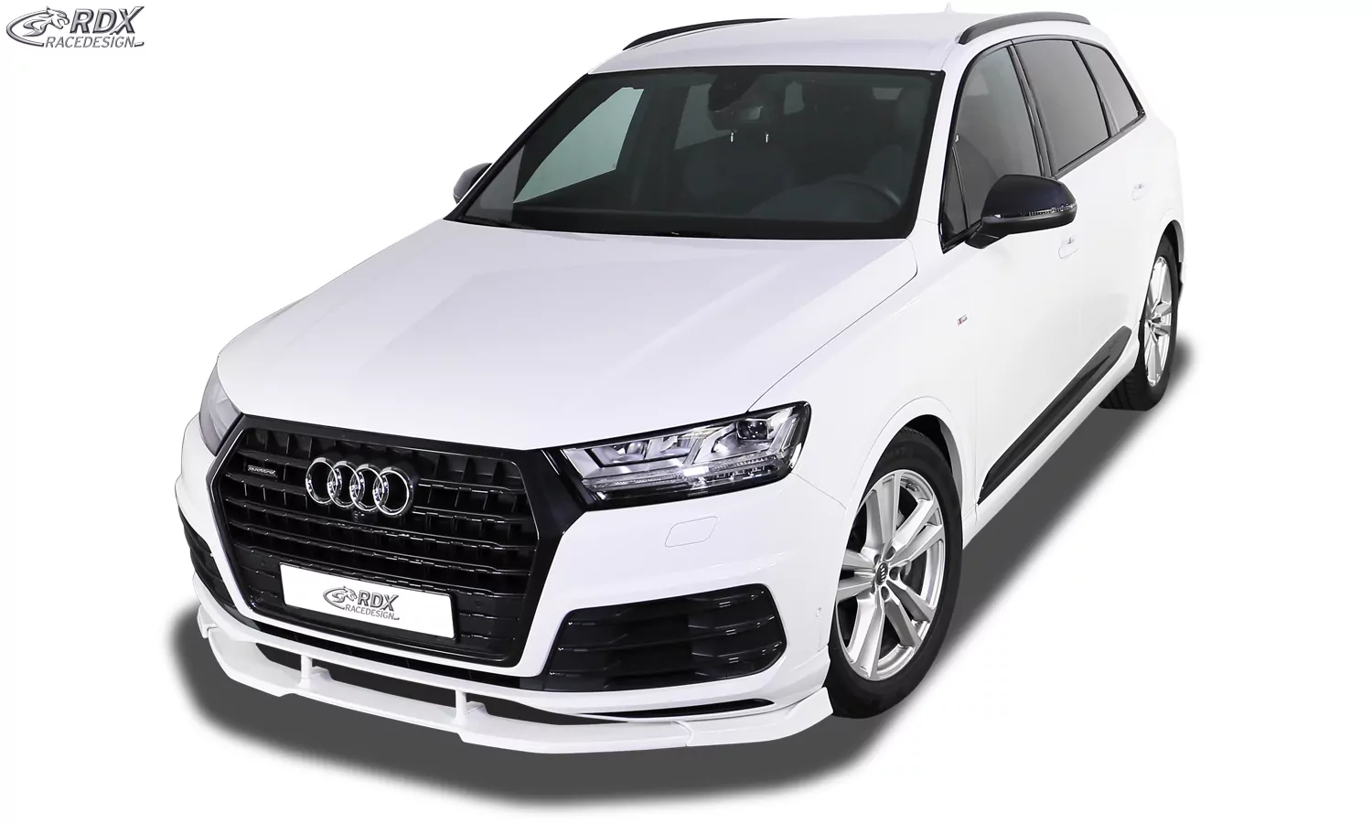 RDX Frontspoiler VARIO-X für AUDI Q7 S-Line (4M) Frontlippe Front Ansatz Vorne Spoilerlippe