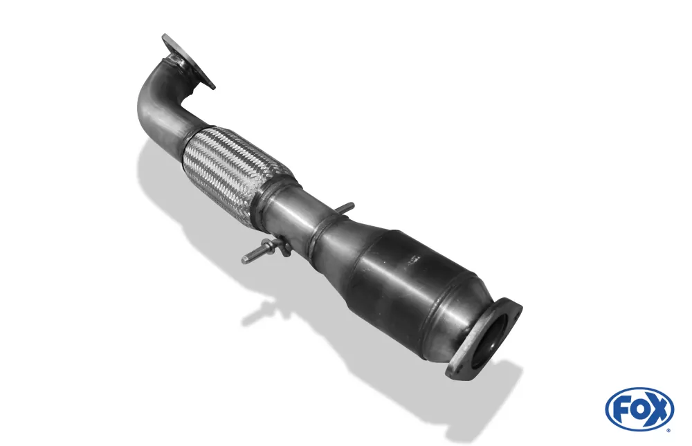 Opel Astra J OPC  Downpipe mit 200-Zeller FOX-Kat