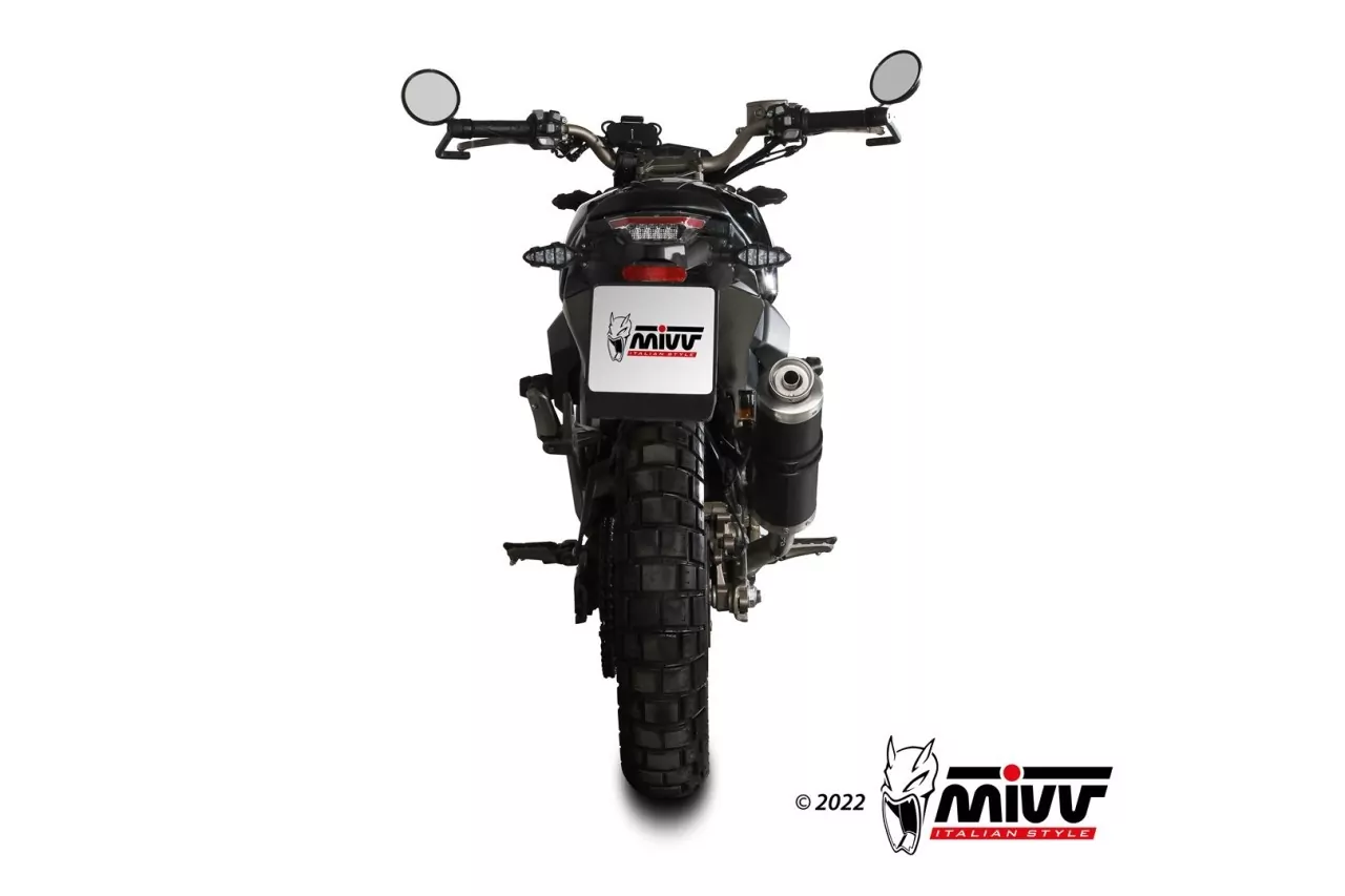 MIVV Komplettanlage 1x1 Zontes 125 G1/U 21-22