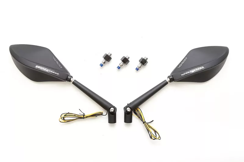 HIGHSIDER TOREZZO Verkleidungsspiegel mit LED Blinker E-geprüft