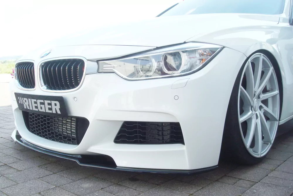 Rieger Spoilerschwert für BMW 3er F30  (3L) | Lim. 02.12-06.15 (bis Facelift) nur für M-Paket-Frontschürze