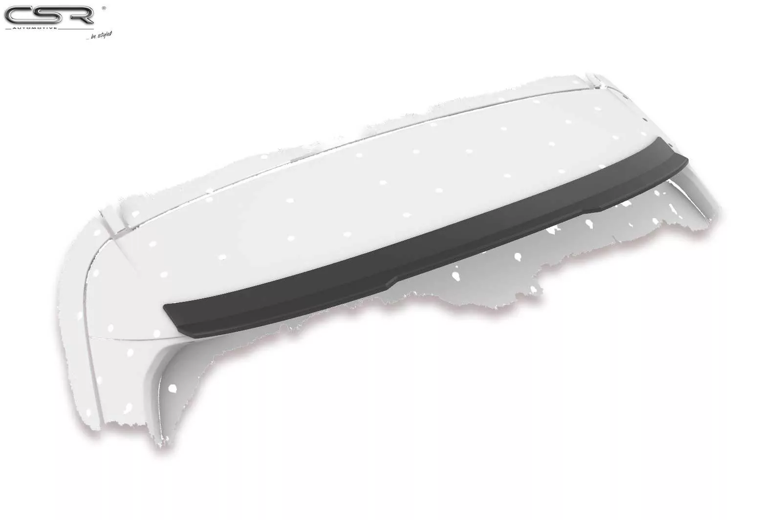 Heckflügel mit ABE für BMW X1 F48 HF668-M Carbon Look (matt)