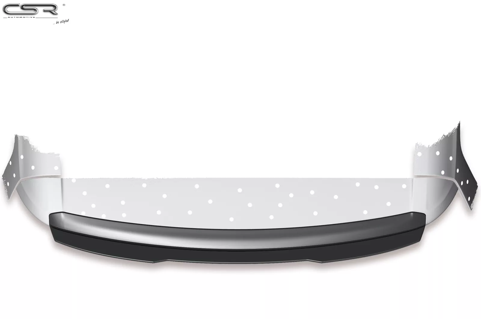 Heckflügel mit ABE für Opel Zafira C Tourer HF653-M Carbon Look (matt)