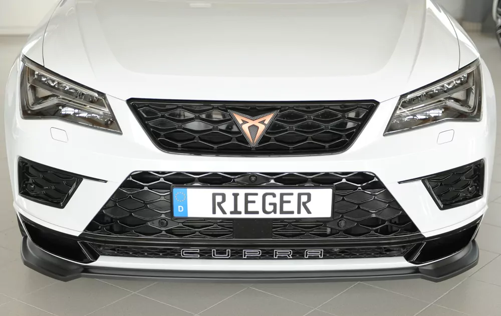 Rieger Spoilerschwert matt schwarz für Seat Ateca Cupra (5FP)  09.18-07.20 (bis Facelift)