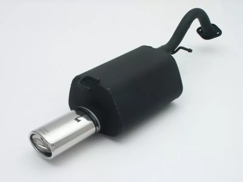 Ulter Sportauspuff für Toyota Corolla typ E12 2002-2004 - 1 Endrohr Oval 120×80