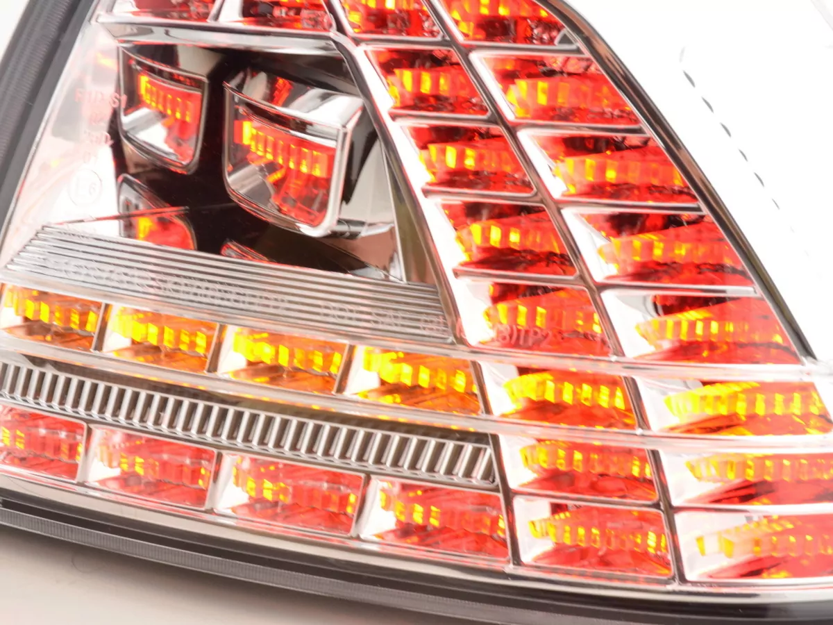 LED Rückleuchten Set VW Golf 7 ab Bj. 2012 chrom