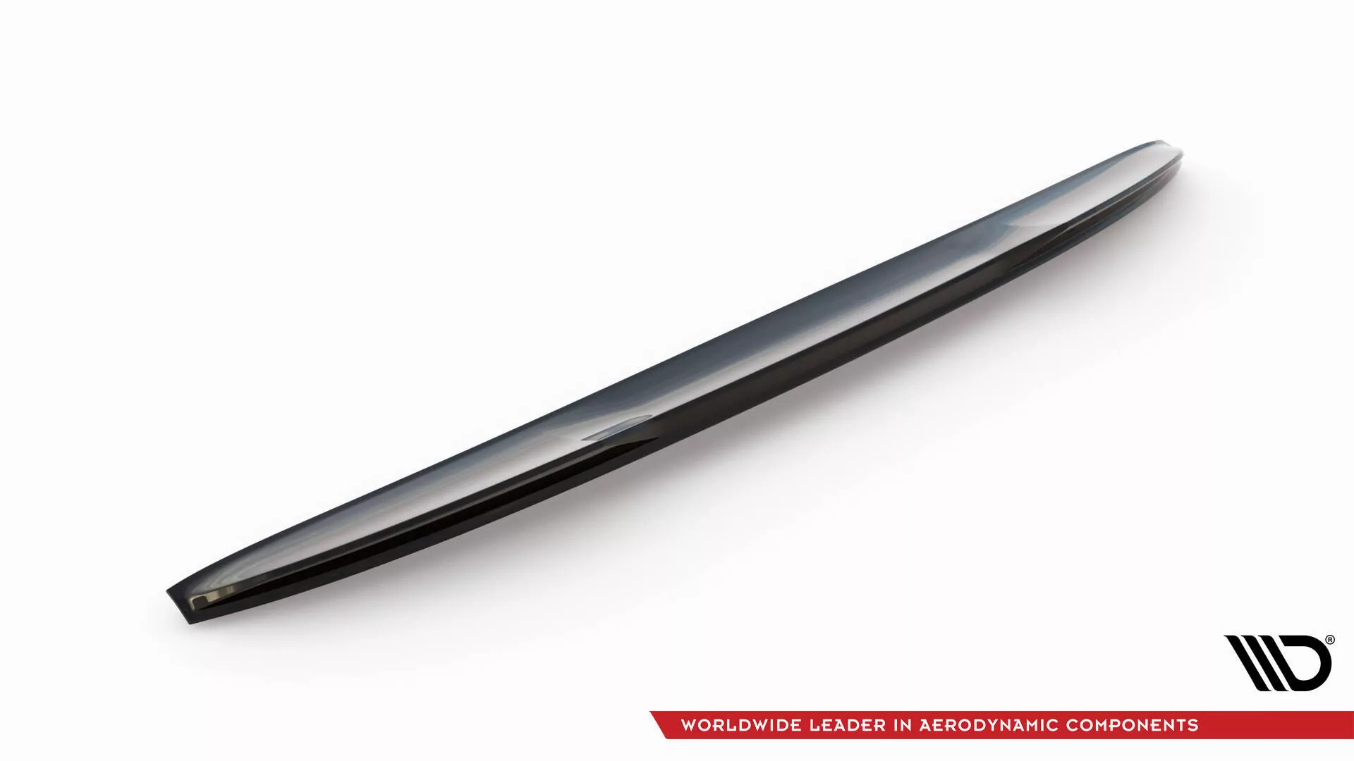 Spoiler CAP Für 3D Audi RS3 / S3 / A3 S-Line Sportback 8Y Schwarz Hochglanz