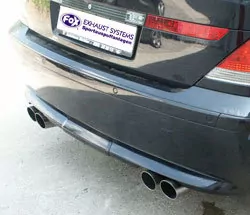 BMW E65 735i/ 745i  Endschalldämpfer Ausgang rechts/links - 2x80 Typ 10 rechts/links