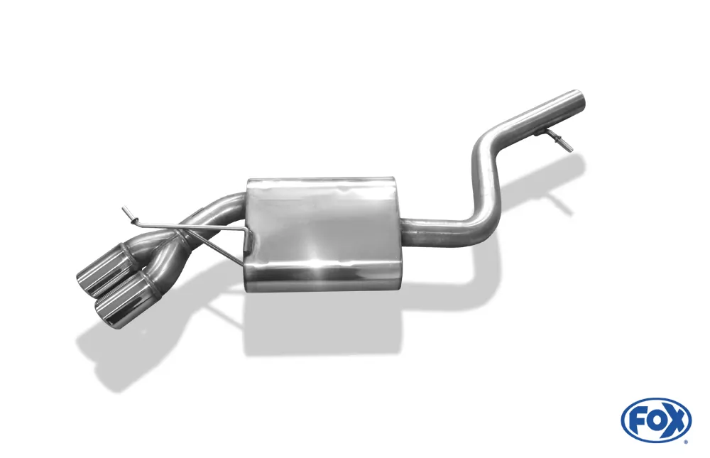 BMW E90/91/92 - 320d  Endschalldämpfer - 2x76 Typ 17