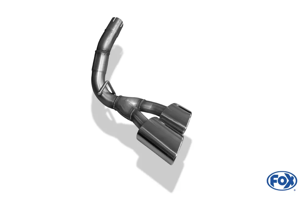 Mercedes X-Klasse 4matic  Endrohrsystem Ausgang rechts am Fahrzeug - 2x115x85 Typ 38 rechts