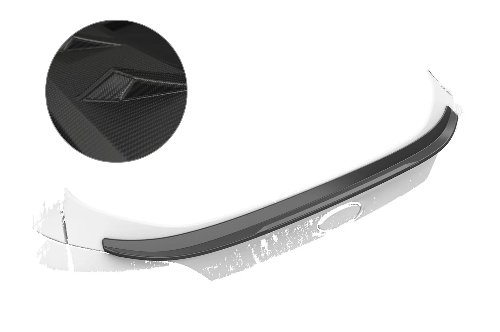 Heckflügel mit ABE für Ford Focus MK3 Turnier HF786-M Carbon Look (matt)