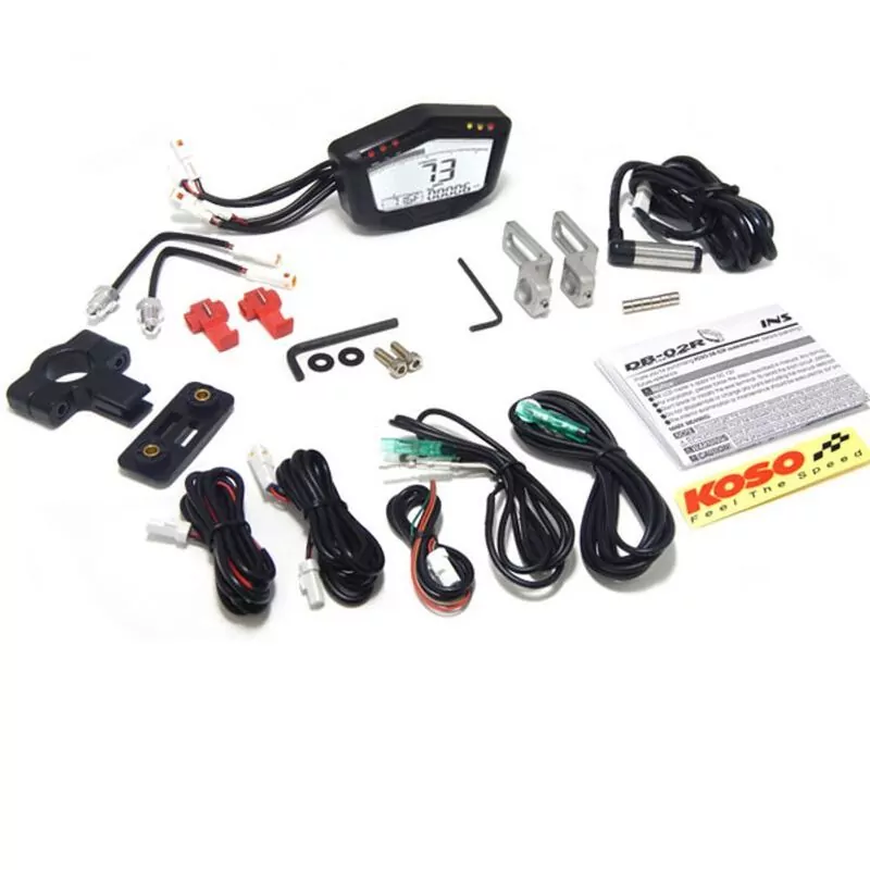 KOSO Digitales Multifunktions-Cockpit, DB-02R mit ABE