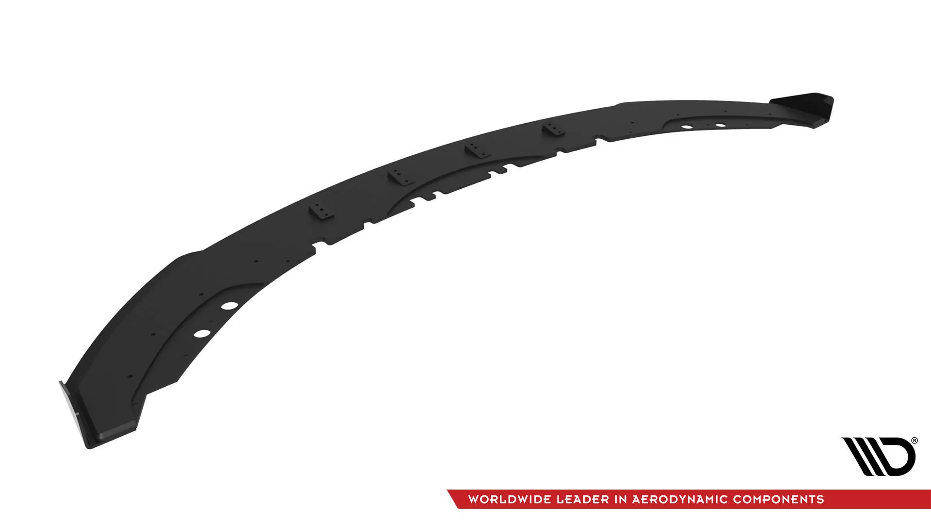 Street Pro Front Ansatz Für +Flaps Für + Flaps BMW 4er Coupe / Gran Coupe / Cabrio M-Paket F32 / F36 / F33  Schwarz Hochglanz