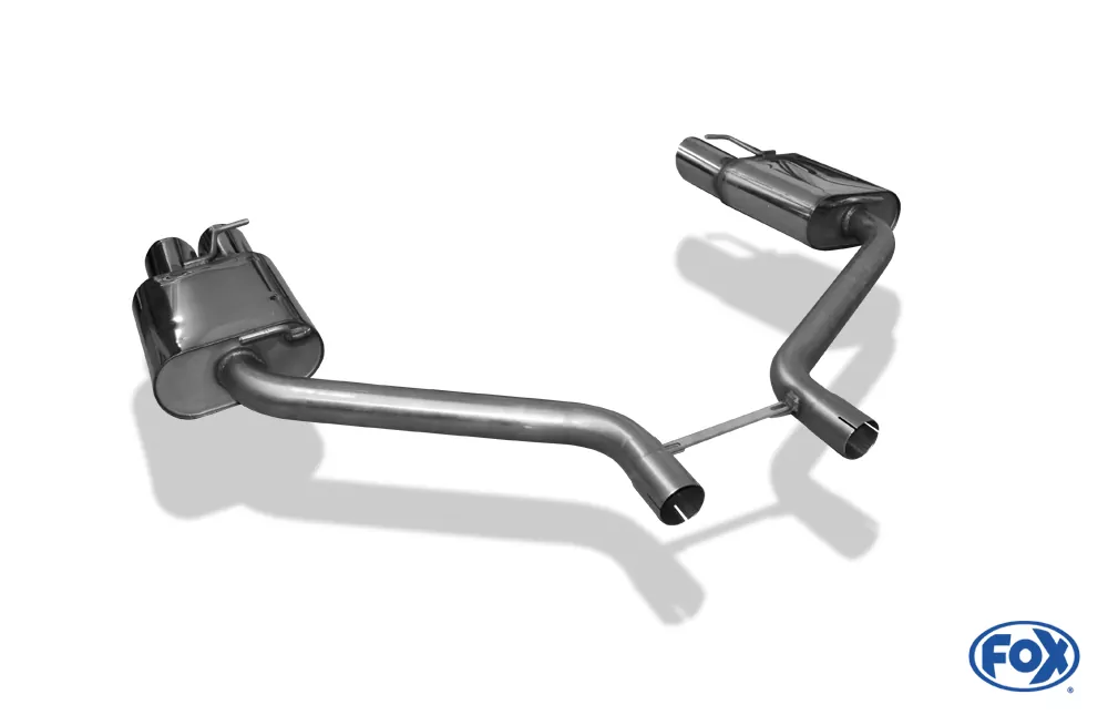 Dodge Challenger  Endschalldämpfer rechts/links - 2x100 Typ 14 rechts/links