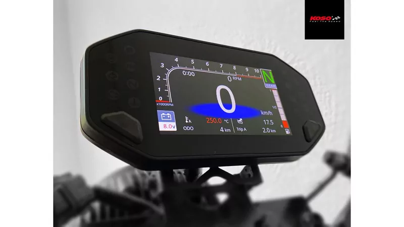 KOSO Digitales Multifunktions-Cockpit RX-4 für MT-07/09, XSR 700/900 mit ABE