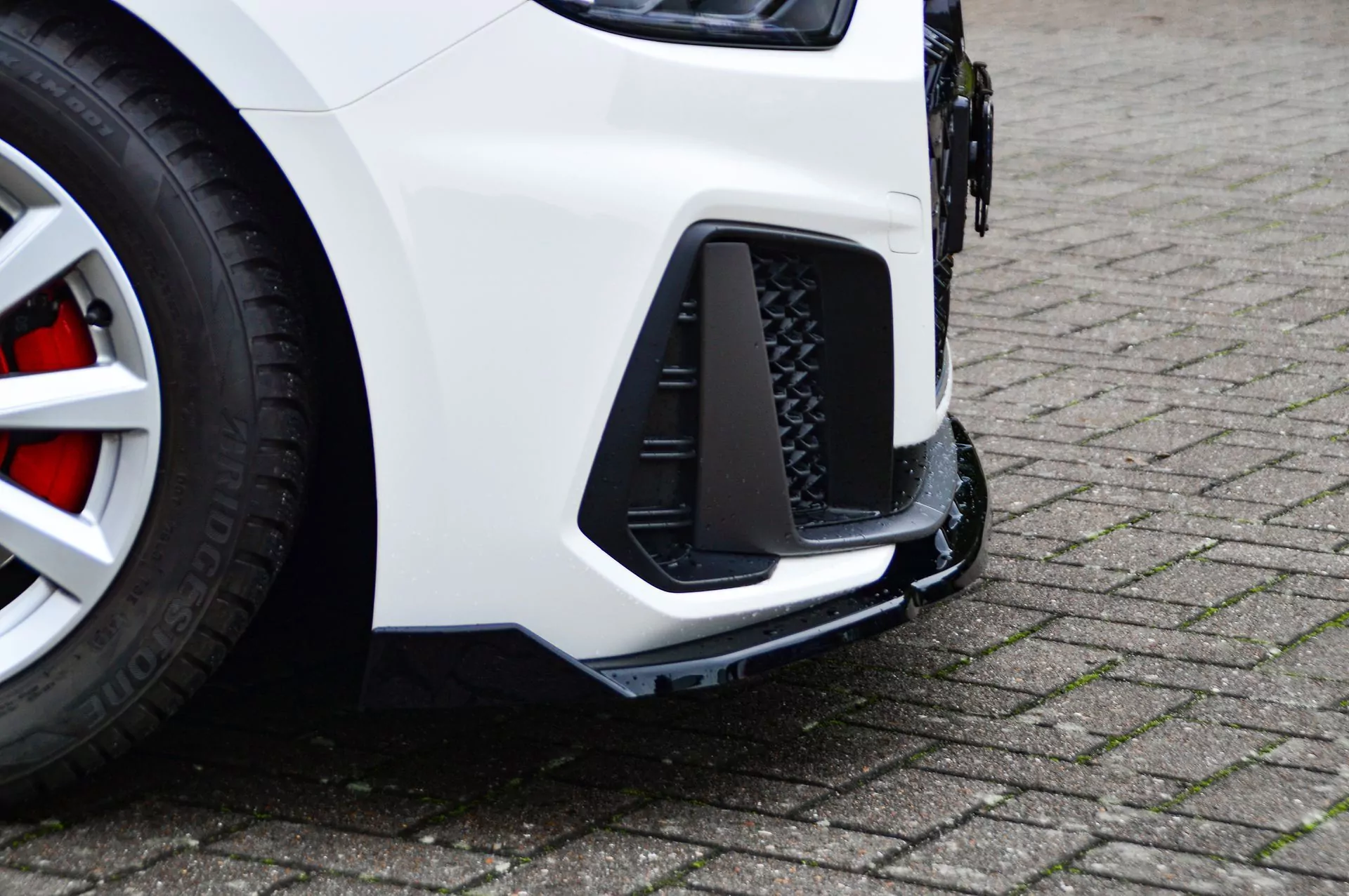 Cup Frontspoilerlippe mit Wings für Audi A1 GB Sportback S-Line