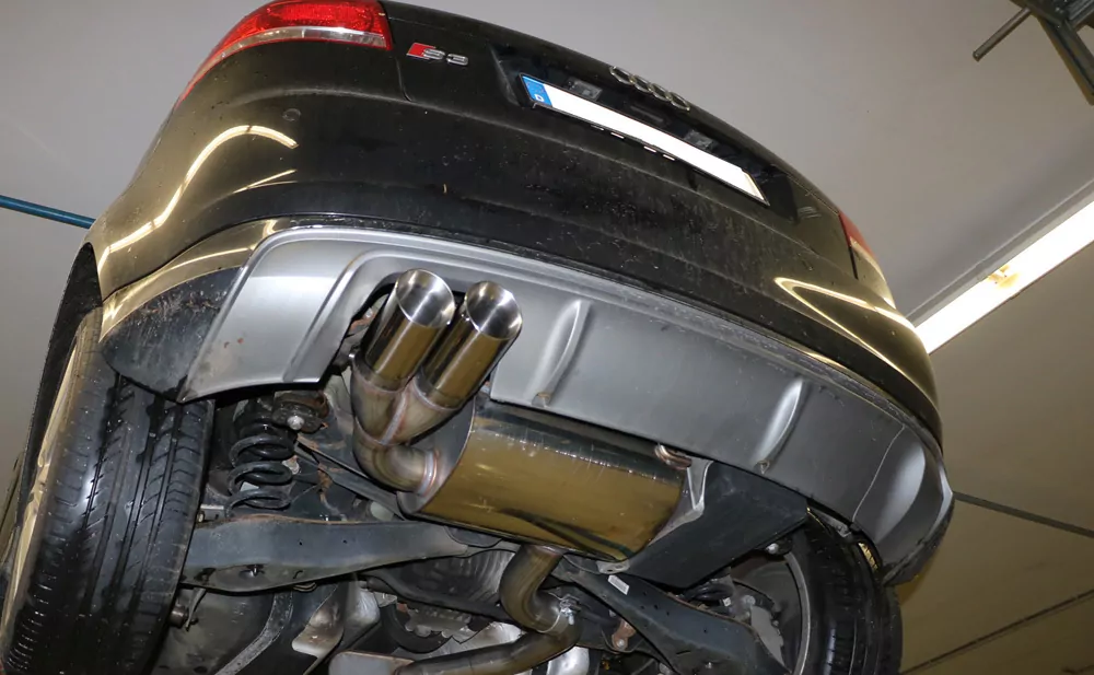 Audi S3 - 8P  Endschalldämpfer - 2x90 Typ 25