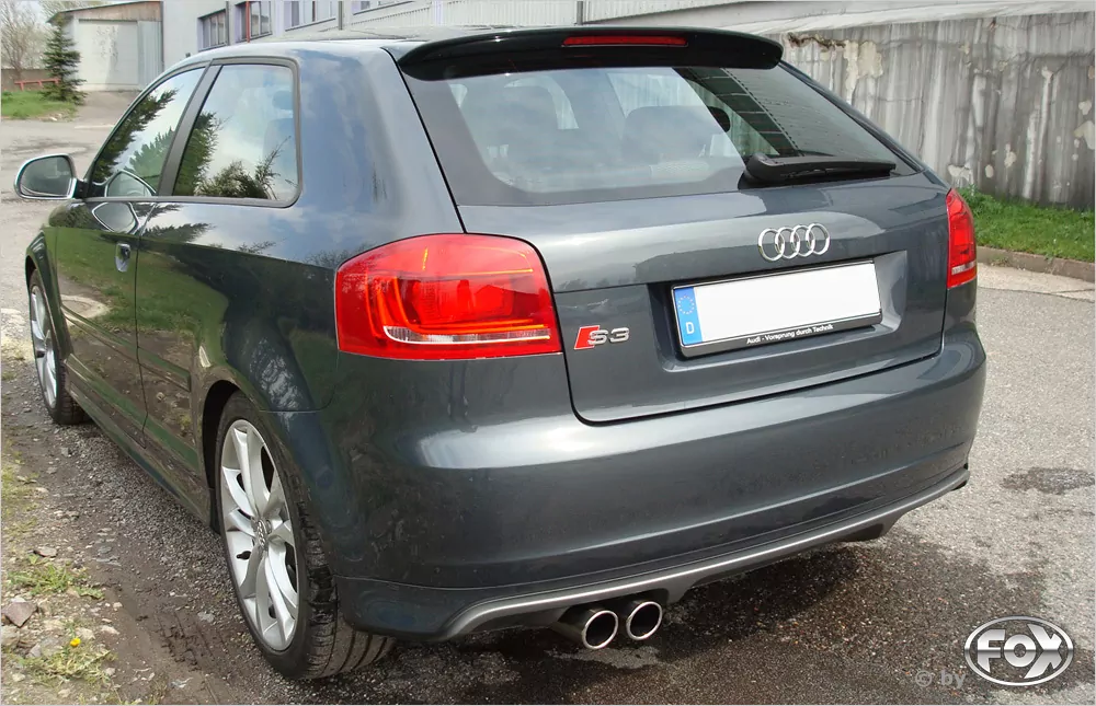 Audi S3 - 8P  Endschalldämpfer - 2x90 Typ 17