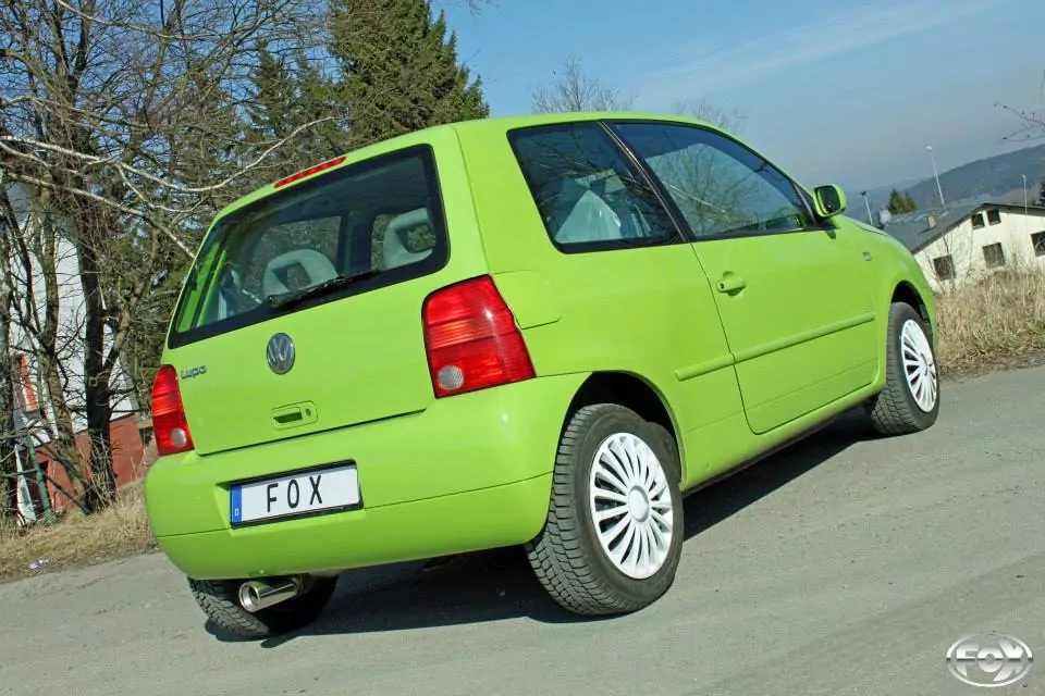 Seat Arosa 6H/ VW Lupo 6X  Endschalldämpfer - 1x90 Typ 13