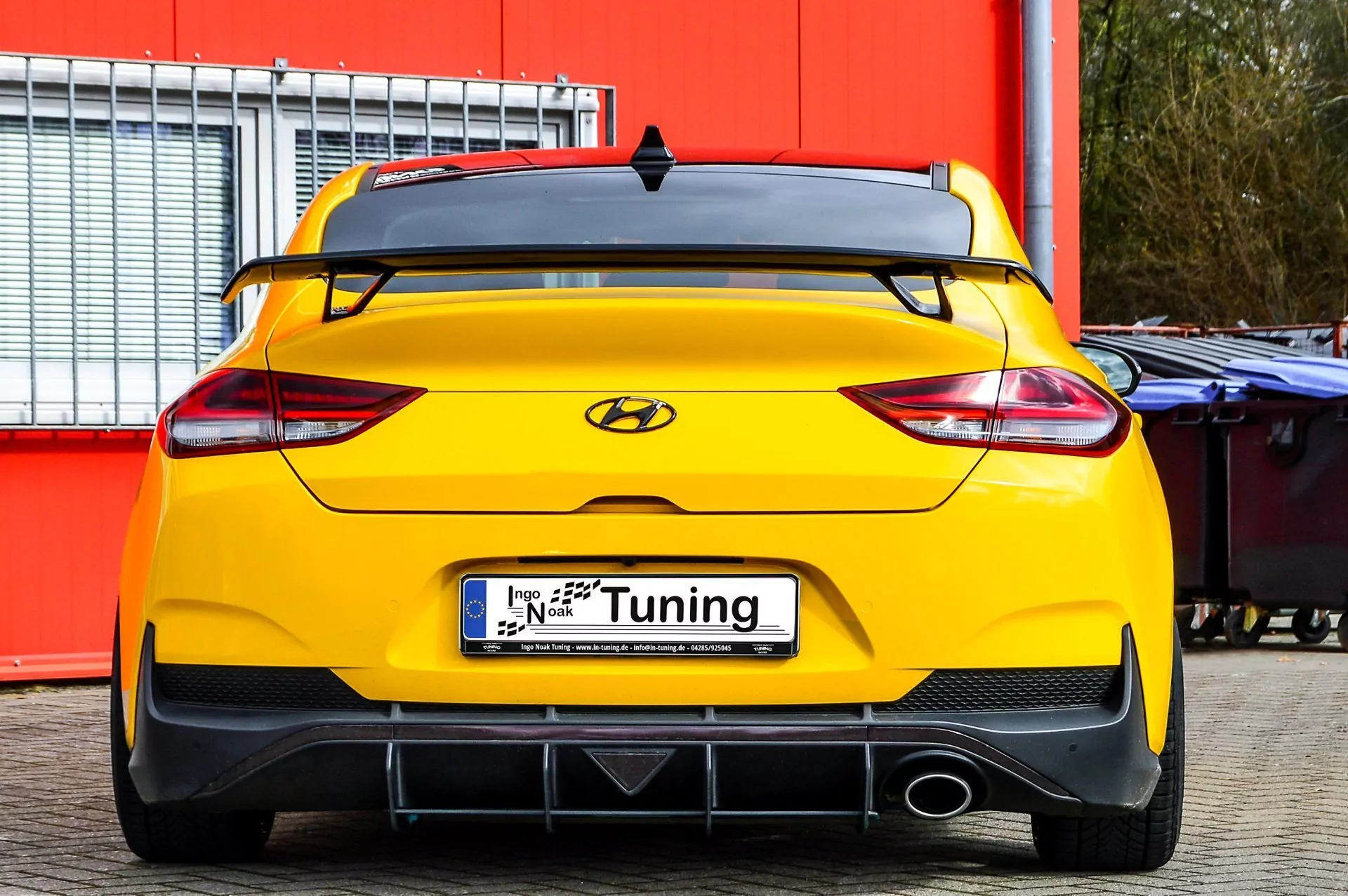 Racing Heckansatz für Hyundai I30 N-Line Fastback ab Bj.2018-