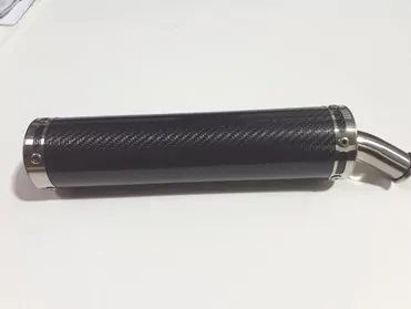 Giannelli Endschalldämpfer Cagiva Planet 125 - Raptor 125 - Mito 125