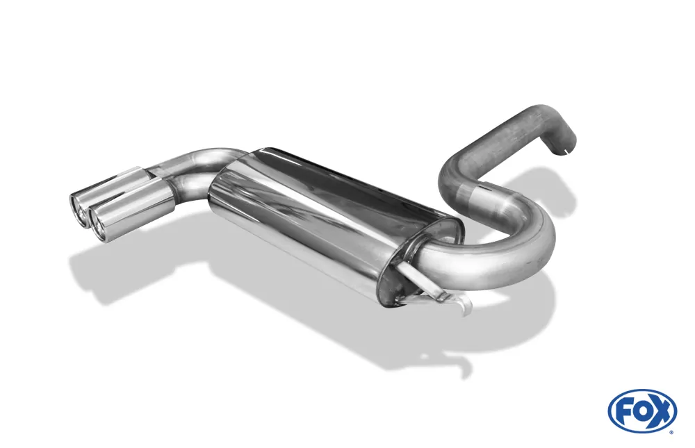 Audi S2 Typ 89 quattro  Endschalldämpfer Ø70mm - 2x76 Typ 13