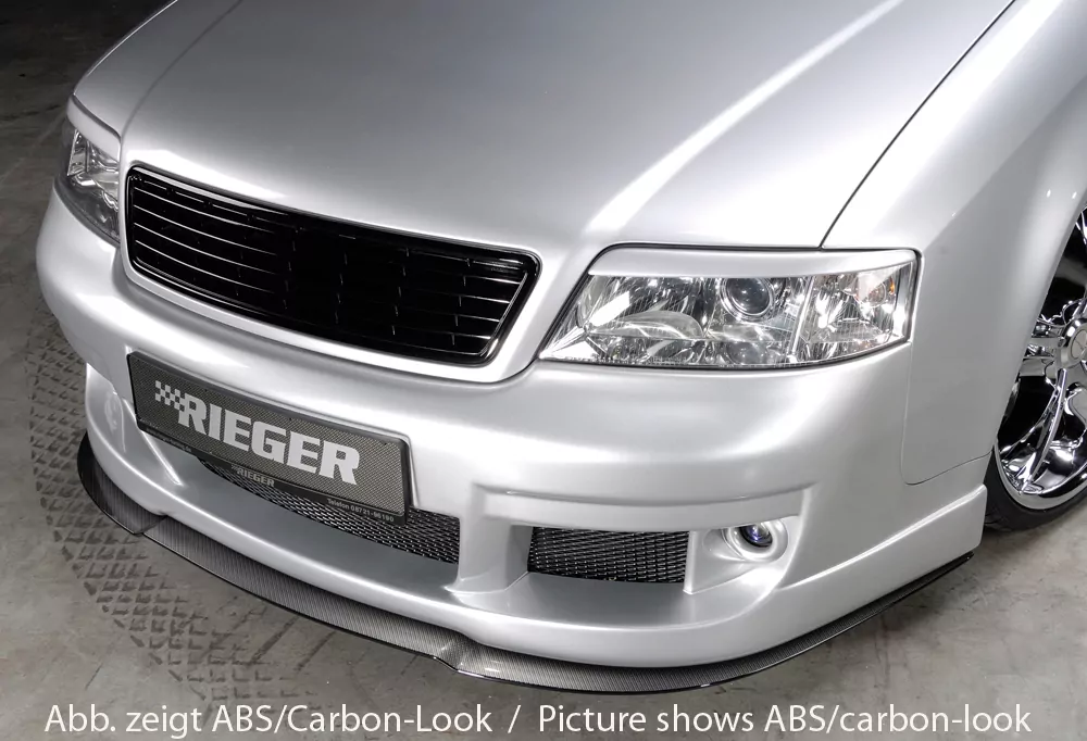 Rieger Spoilerschwert für Audi A6 (4B) | Avant 07.01- (ab Facelift) für Spoilerstoßstange 55301/3/4/10/11/12/13/14