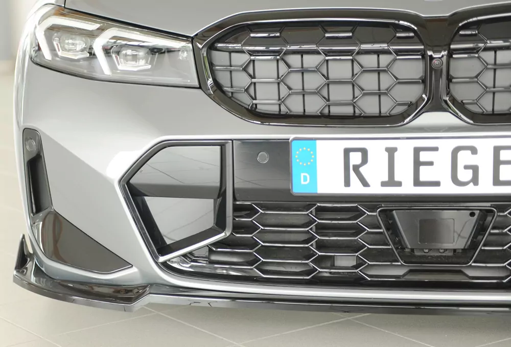Rieger Spoilerschwert glanz schwarz für BMW 3er G21  (G3K) Touring 07.22- (ab Facelift) LCI