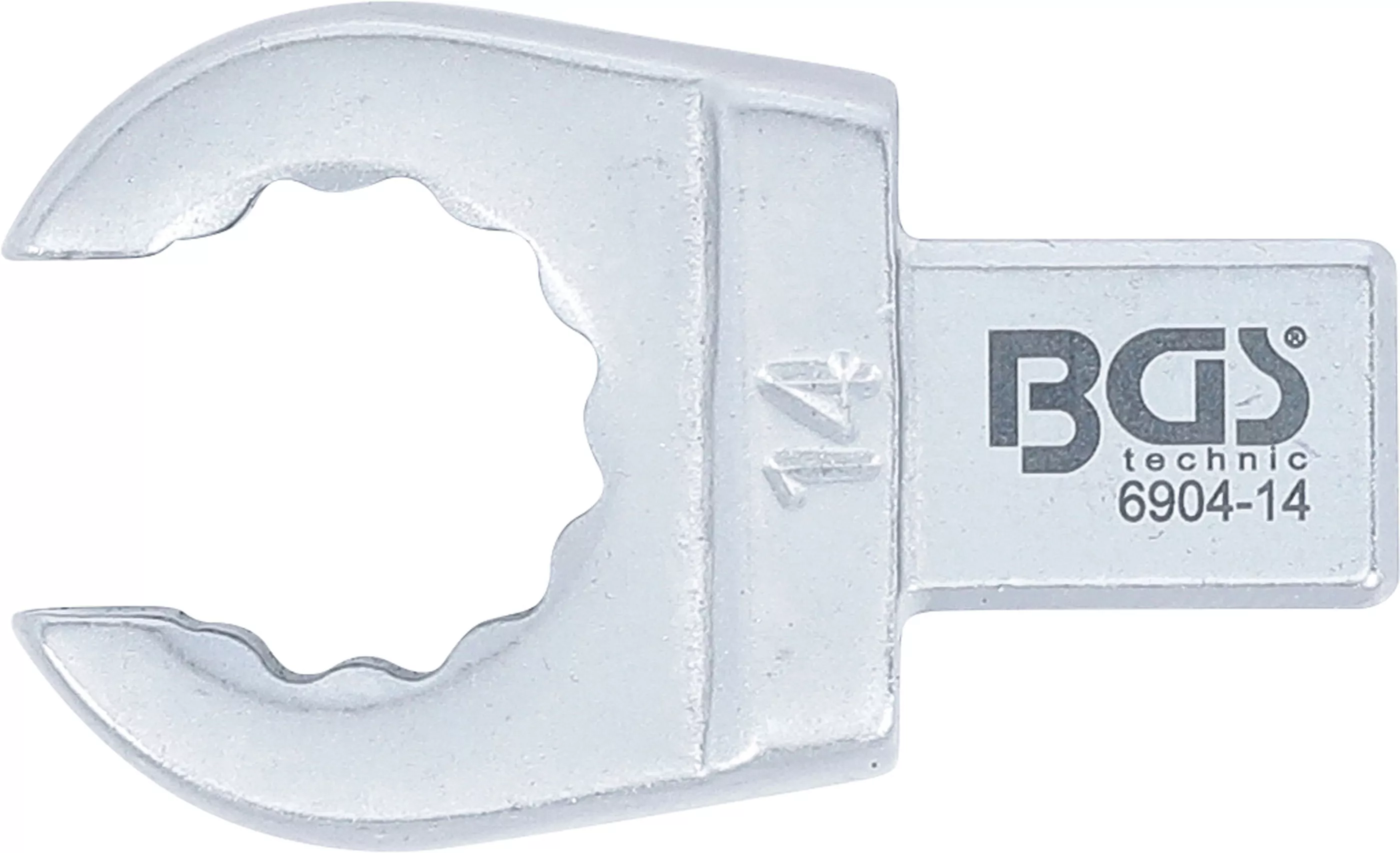 Einsteck-Ringschlüssel | offen | 14 mm | Aufnahme 9 x 12 mm