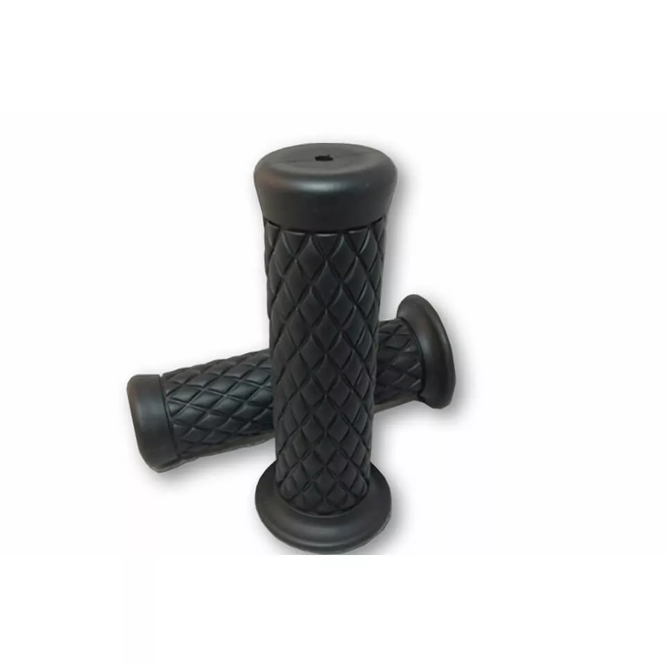 HIGHSIDER smart Custom Diamond Style Griffgummi Schwarz 1 Zoll (Paar)