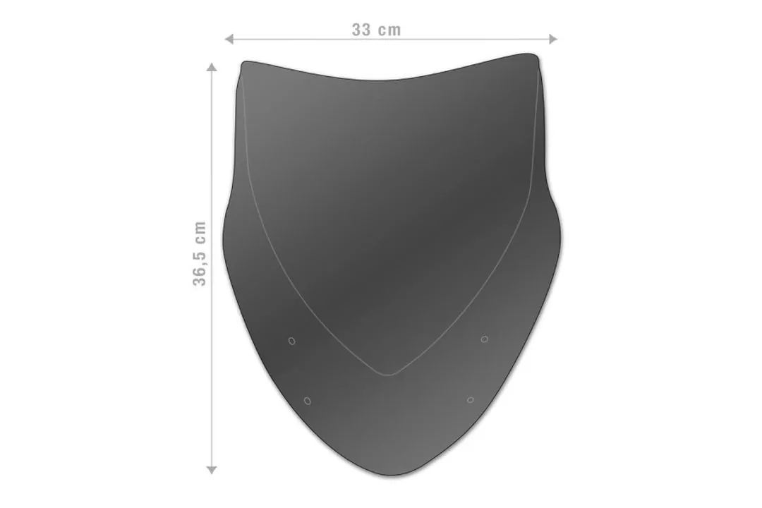 Barracuda Windschild Aerosport Plexiglas für Yamaha FZ1-N