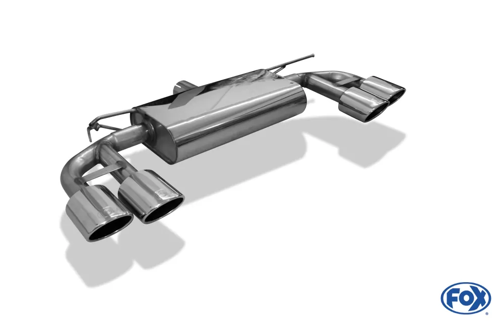 VW Golf VII R - 4-Motion  Endschalldämpfer rechts/links - 2x115x85 Typ 44 rechts/links