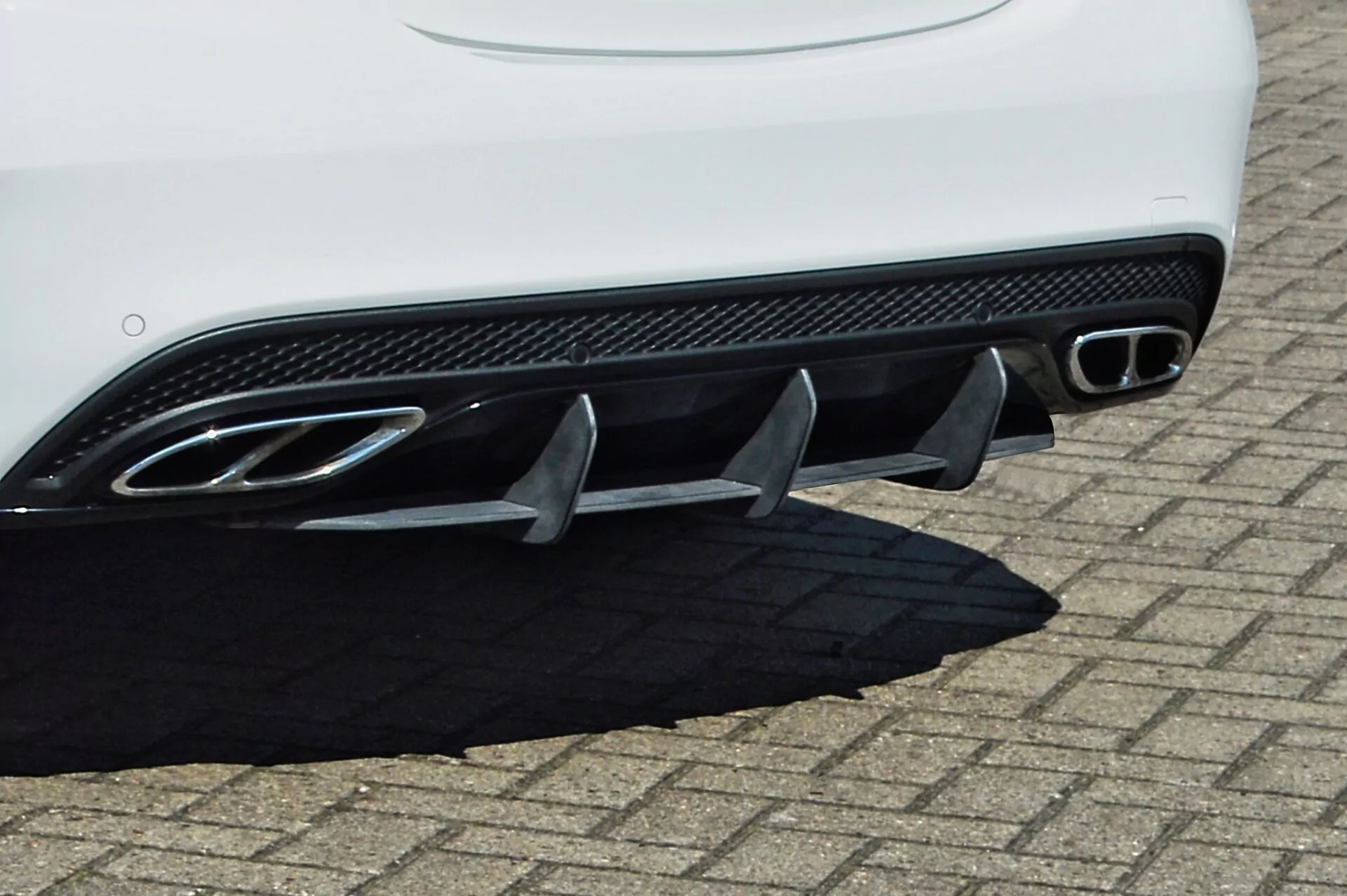 Heckansatz für Mercedes C W205 43 AMG Limousine