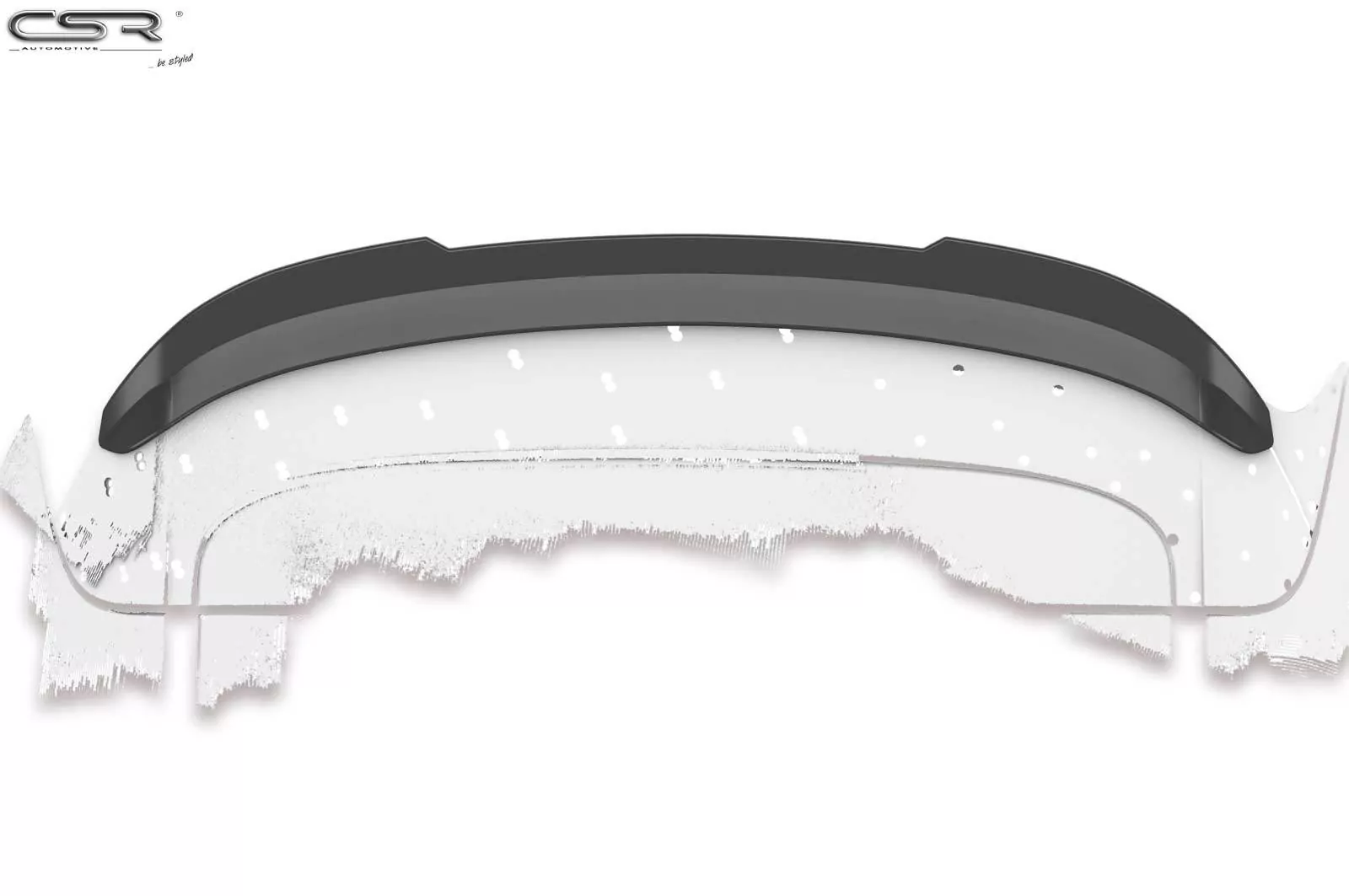 Heckflügel mit ABE für Mazda CX-5 (KE) HF698-M Carbon Look (matt)