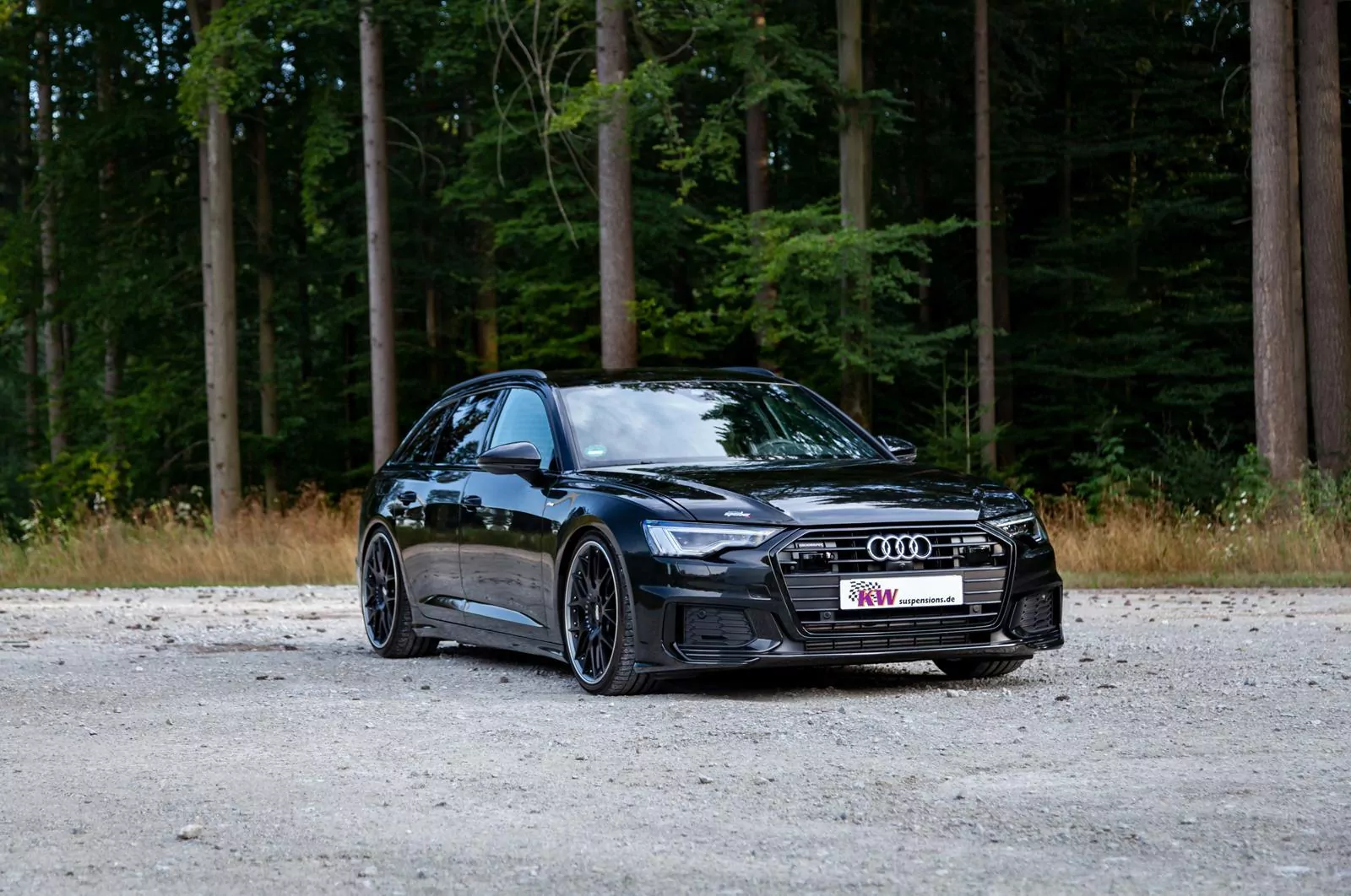 KW Gewindefahrwerk V3 inox (inkl. Stilllegung f. elektr. Dämpfer) AUDI A7 Sportback (F2) 4KA Allrad 10/2017-