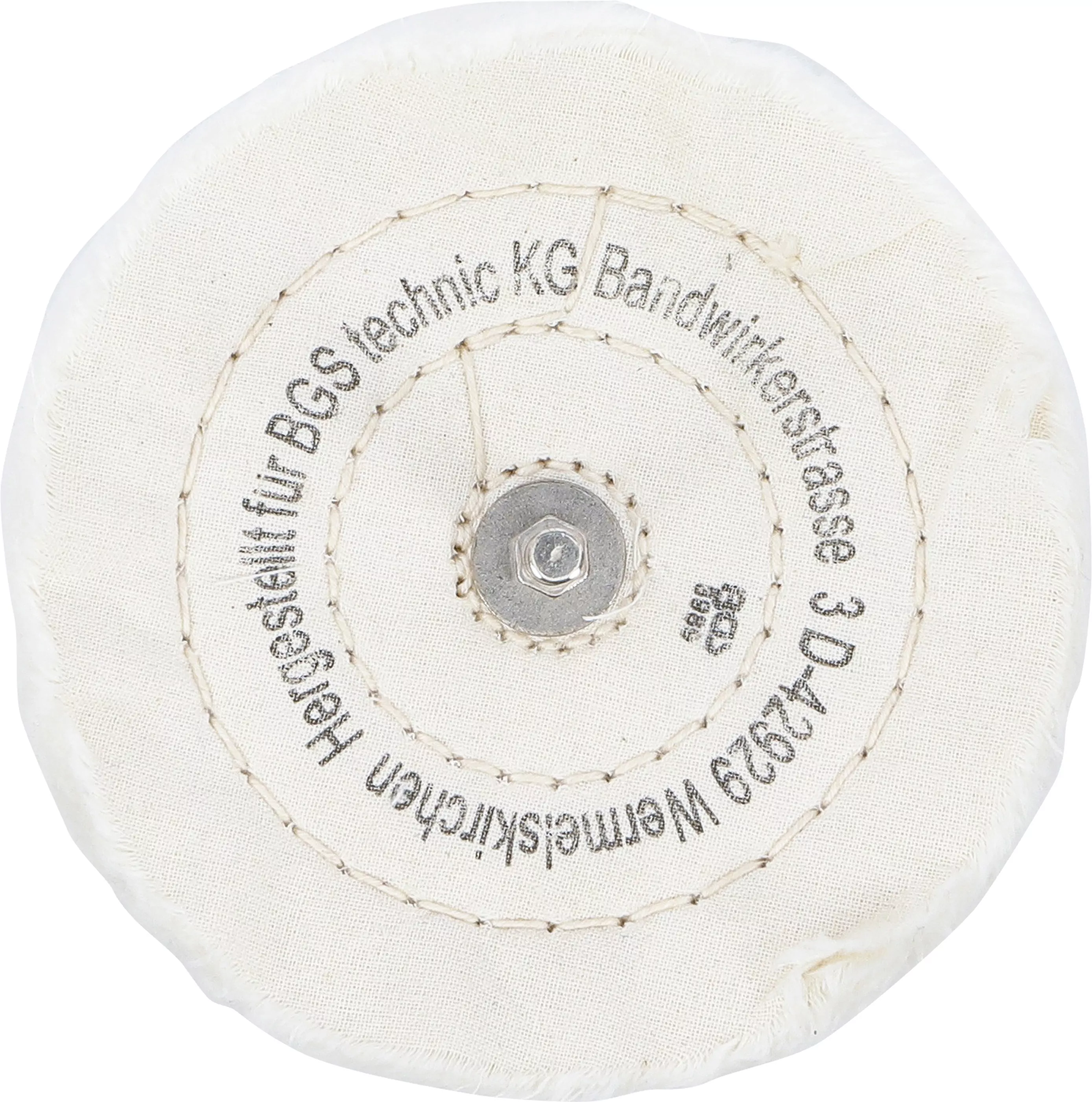 Polierscheibe mit Spanndorn | 6 mm