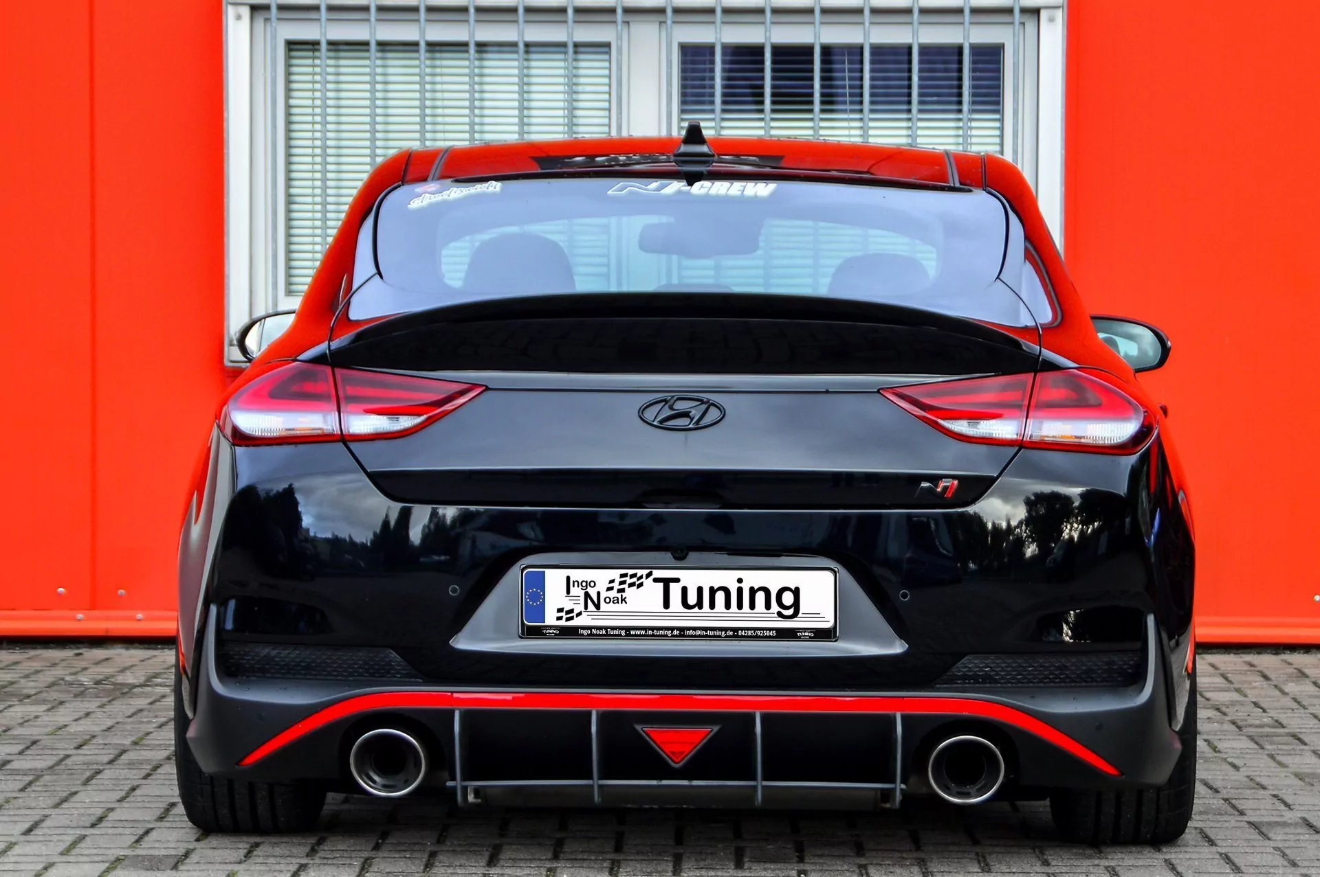 Racing Heckansatz für Hyundai I30N Fastback Facelift